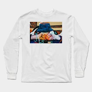 Street Art Graffiti Digbeth Birmingham UK Long Sleeve T-Shirt